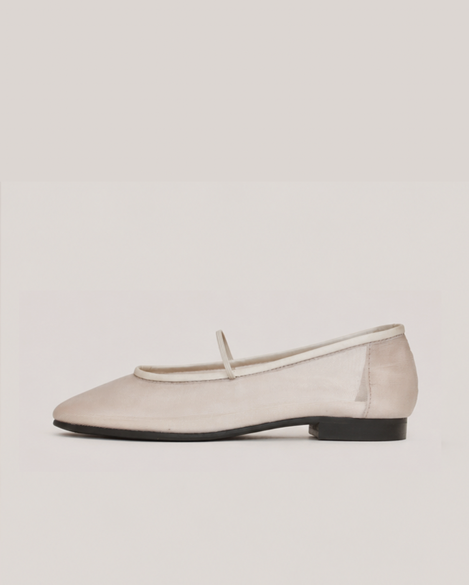 Deia - Beige Mesh