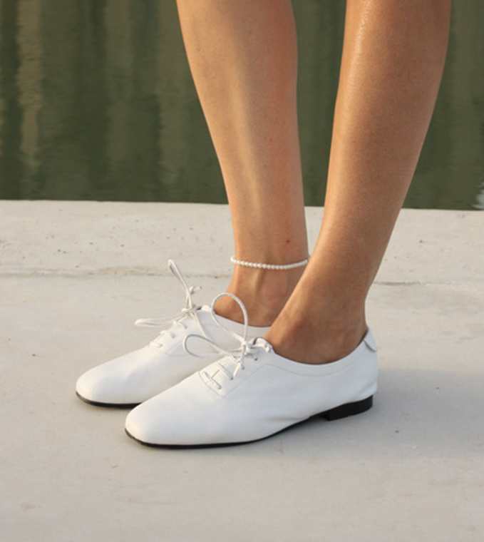 Inca - White Leather
