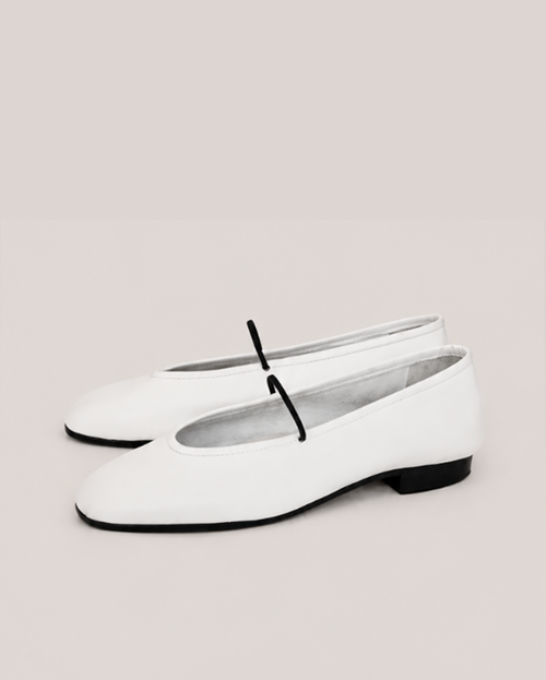 Deia - White Leather